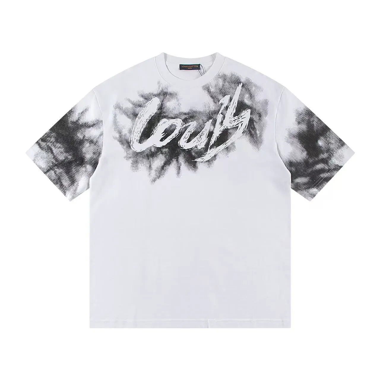 🅿️150 Style: 2026 new Louis Vuitton short-sleeved T-shirt Material: High version 300g double yarn combed cotton Size: S～XL Color: White Style number: Z034